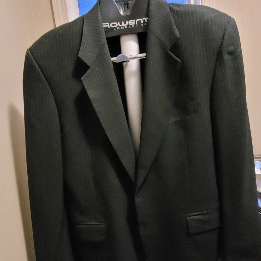 Dark gray pinstripes Sergio Valentino Blazer